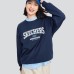 Skechers Sports Life Collection Sweatshirt Unisex Marine Blue Marine Blue/00DU, XS
