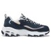 Skechers DLITES Slip Resistant Low Top Chunky Sneakers Women's Marine Blue Синий, 38