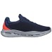 Skechers Arch Fit Cushioning, Slip Resistant, Abrasion Resistant, Breathable Low Top Casual Running Shoes Men's Blue 42