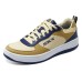 Skechers Low Top Skateboard Shoes Men's Umber Umber Blue, 42