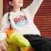 Skechers Kids Sweatshirts Marshmallow white 0074, 130
