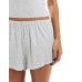 Cotton On sleep shorts in grey marle co-ord Серый, S - US 6