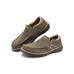 Skechers Relaxed Fit Cushioning Breathable Lightweight Low-Top Casual Shoes Men's Taupe Серо-коричневый, 42
