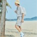 Skechers Casual Shorts Men's Medium Heather Gray Серый, XL