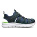 Skechers Abrasion Resistant Breathable Slip Resistant Children's Sandals Blue Green Teenagers 32