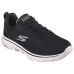 Skechers GO WALK 7 Anti Slip Wear Resistant Low Top Casual Shoes Women's Black Black White Pink, 38