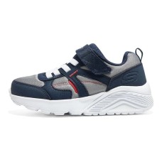 Skechers Uno Abrasion Resistant Rebound Low Top Kids Lifestyle Shoes Navy Teenagers Синий, 37