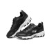 Skechers D Lites 1.0 Low Top Daddy Shoes Black/White Women's 35.5