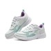 Skechers Cushioning Anti-Slip And Wear-Resistant Low-Top Casual Shoes Women's White Cyan Белый, 35