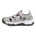Skechers Abrasion Resistant Breathable Slip Resistant Children's Sandals Gray Blue Teenagers 38