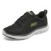 Skechers Flex Advantage 4.0 Cushioning Anti-Slip And Wear-Resistant Low-Top Casual Shoes Men's Black 39.5