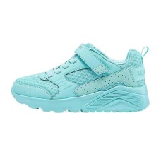 Skechers Wear-Resistant Slip-Resistant Low-Top Kids Lifestyle Shoes Turquoise Kids' Голубой, 27.5