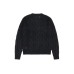 Stussy Cable Loose Knit Sweater Черный, S