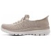 Skechers Anti-Slip Wear-Resistant Breathable Support Low-Top Casual Shoes Women's Taupe Серо-коричневый, 37