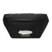 Skechers Fabric Shoulder Bag, Crossbody Bag Regular Unisex Carbon Black сажа
