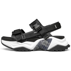 Skechers Block Beach Sandals Women's Black/White 37