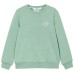 Skechers Sweatshirt Classic Casual Series Green Blue Teenagers Green Blue, 160