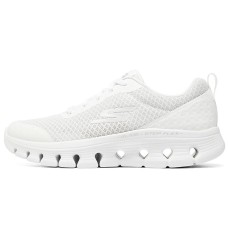 Skechers Cushioned Slip Resistant Abrasion Resistant Breathable Low Top Casual Shoes Women's White 35