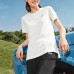 Skechers Regular T Shirt Women's Marshmallow White Белый, S
