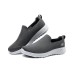 Skechers Shock Absorbing, Non Slip, Wear Resistant, Breathable And Lightweight Low Top Casual Shoes Men's Charcoal Gray Серый, 42.5