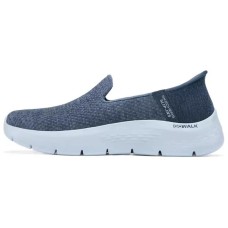 Skechers WOMEN'S GO WALK Breathable And Resilient Low-Top Casual Shoes Women's Navy Синий, 35