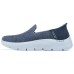 Skechers WOMEN'S GO WALK Breathable And Resilient Low-Top Casual Shoes Women's Navy Синий, 35