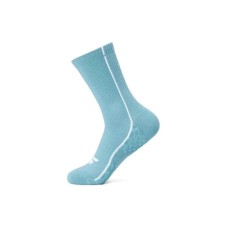 Skechers Colorful Mid-Calf Socks Unisex 1 Pack Sapphire Blue 1 Pack (Sapphire Blue/0069), M