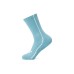 Skechers Colorful Mid-Calf Socks Unisex 1 Pack Sapphire Blue 1 Pack (Sapphire Blue/0069), M