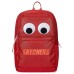 Skechers Fabric Big Eye Backpack Unisex Race Red Big Eyes Stickers With Individual Packaging Красный