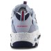 Skechers DLITES Cushioning Height Increasing Breathable Low-Top Chunky Sneakers Women's Blue Light Blue/Multicolor, 35