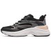 Skechers Street Supportive And Elastic Low-Top Running Shoes Women's Black Pink Black Pink, 36