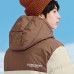 Skechers Down Jacket Unisex Light Brown Light Brown/0046, L