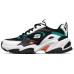 Skechers Stamina V2 Cushioned Wear-Resistant Breathable Low-Top Chunky Sneakers Men's Black White Green Orange 42.5