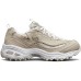 Skechers D Lites Low Top Daddy Shoes Grey/Brown Women's 35