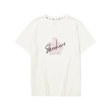 Skechers T-Shirts Women's White Белый, L