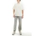 Pull&Bear baggy fit jacquard jean in washed blue Синий, EU 36 - W29 L32