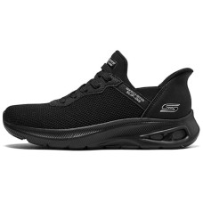 Skechers Cushioning Low-Top Casual Shoes Women's All Black Черный, 36.5