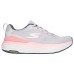 Skechers Max Cushioning Slip-Resistant Breathable Rebound Low-Top Casual Running Shoes Women's Gray Pink light gray/pink, 35