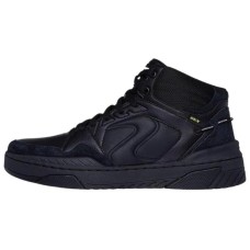 Skechers Slip-Resistant Mid-Top Casual Shoes Men's Black Черный, 39.5