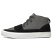 Skechers Slip Resistant, Abrasion Resistant, Breathable Mid Top Canvas Shoes Men's Charcoal 44