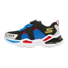 Skechers Cushioning Wear-Resistant Low-Top Kids' Running Shoes Black Red Blue Kids' BLACK RED BLUE, 36