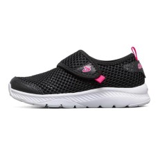 Skechers Comfy Grip Cushioned Slip-Resistant Abrasion-Resistant Kids Lifestyle Shoes Black Teenagers 27.5