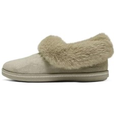 Skechers Modern Comfort Warm And Wear-Resistant Ankle-Length Snow Boots Women's Taupe Серо-коричневый, 36.5