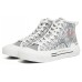 Skechers New Moon 'White Gray Pink' Women's 36