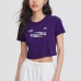 Skechers Regular T Shirt Women's Plum Purple Plum Purple/04L0, M