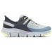 Skechers Summits AT Cushioned Wear-Resistant Supportive Lightweight Low-Top Running Shoes Women's Gray Blue White Gray Blue White, 37.5