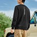 Skechers Sports Alliance Series Sweatshirt Men Carbon Black Carbon Black-0018, L