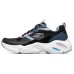 Skechers Stamina Airy Low Top Running Shoes Black/Blue Women's 35