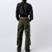 ZARA Cargo Pants Women's Khaki Зеленый, 42