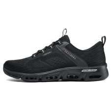 Skechers Anti-Slip Wear-Resistant Low-Top Running Shoes Women's Black Черный, 36
